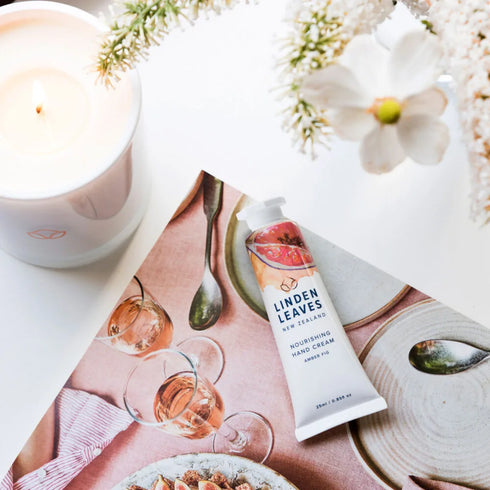 Amber Fig Hand Cream 25ml-Linden Leaves-Matakana Pharmacy